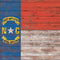 North Carolina Flag Dark Wood PS5 Console Skin
